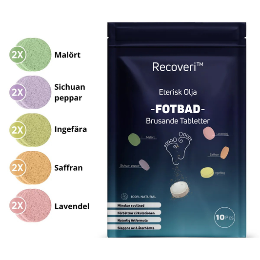 Brusande Fotspa-tabletter